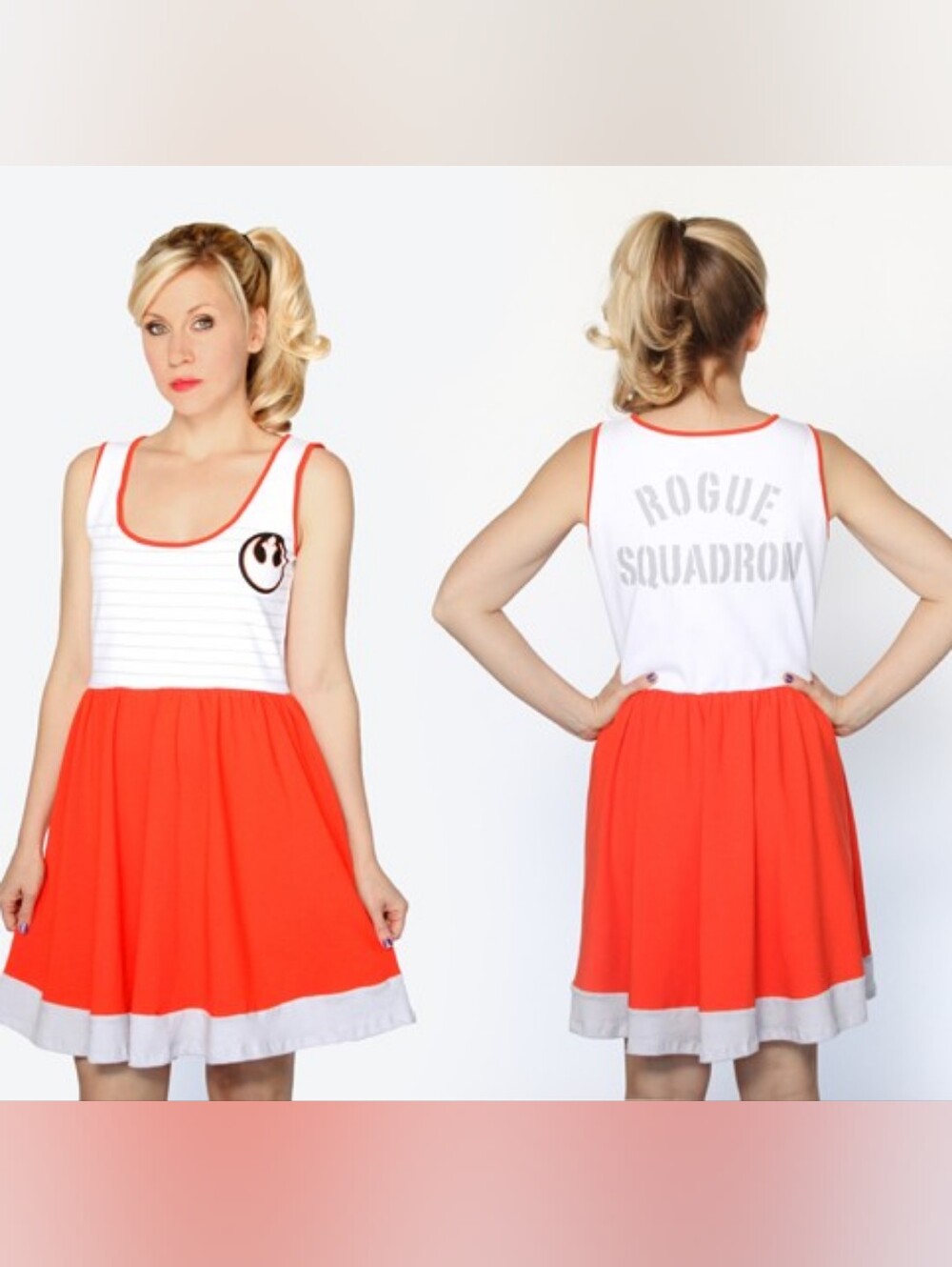 Her Universe Star Wars Rebel Squadron Skater Dress Sz L